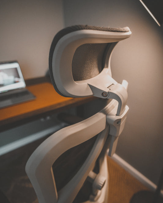 Ergonomic Chair - Improve posture and comfort with adjustable lumbar support, armrests, and seat height. Perfect for office use and reducing back pain.