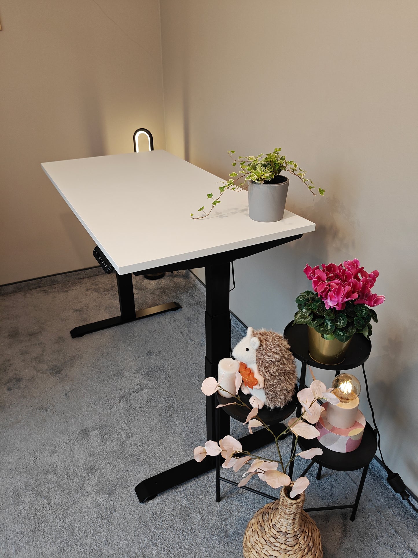 Birou reglabil electric Luna Pro · ergoliv
