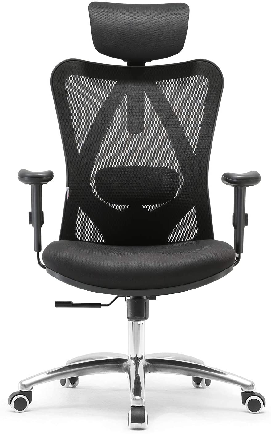 Ergonomikus íróasztal szék fekete