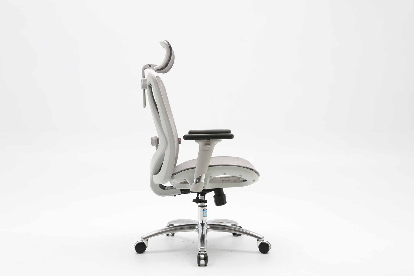 Teljesen hálós, ergonomikus íróasztali szék - szürke