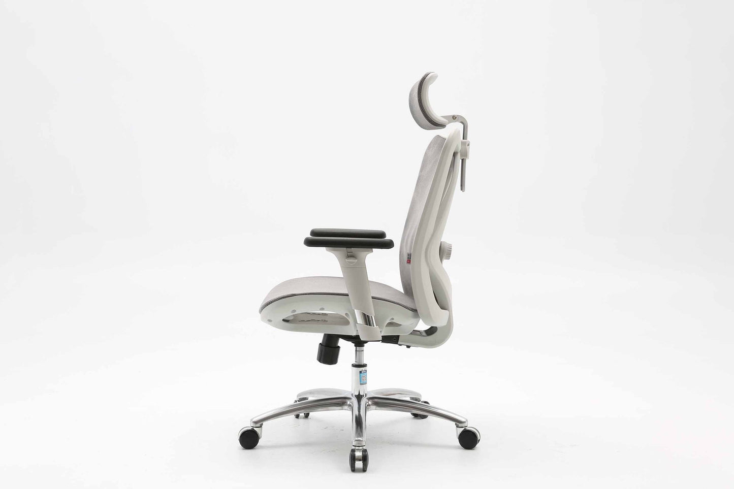 Teljesen hálós, ergonomikus íróasztali szék - szürke