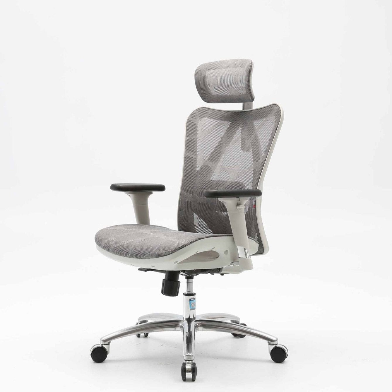 Teljesen hálós, ergonomikus íróasztali szék - szürke