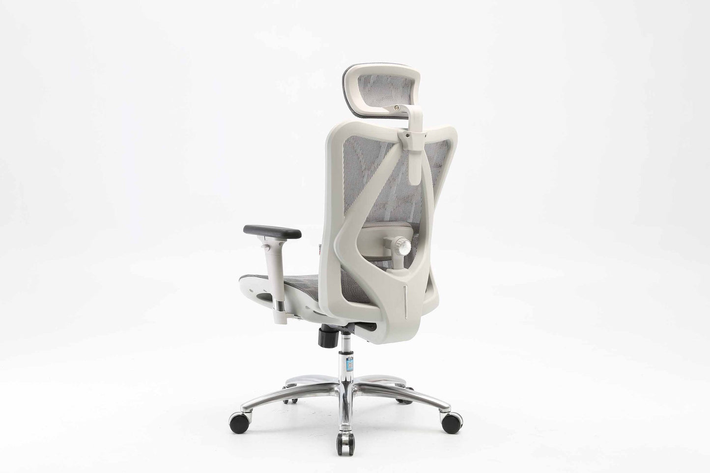 Teljesen hálós, ergonomikus íróasztali szék - szürke