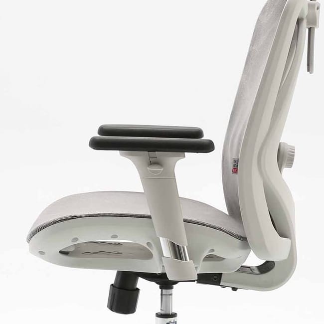 Teljesen hálós, ergonomikus íróasztali szék - szürke