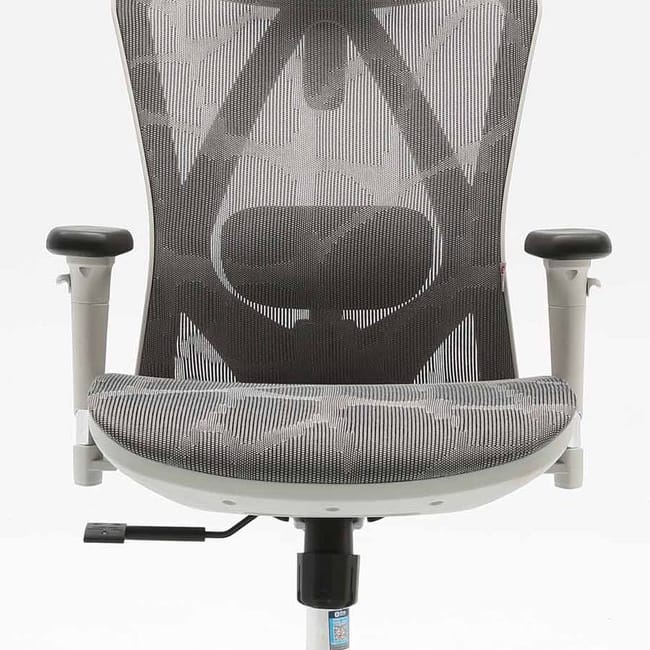 Teljesen hálós, ergonomikus íróasztali szék - szürke