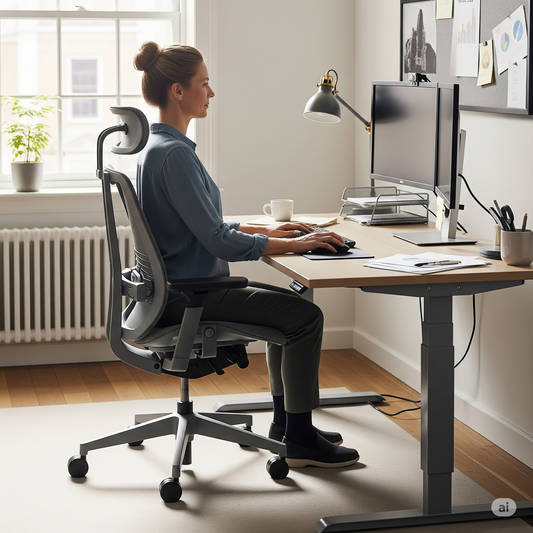 Revoluția ergonomică la birou: Cum poți lucra confortabil și sănătos cu ERGOLIV.RO