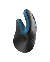 ProtoArc EM11 NL vertical mouse, black with blue accents · ergoliv