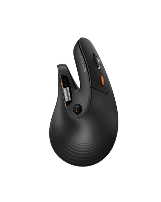 ProtoArc EM11 Pro vertical mouse for large hands, black · ergoliv