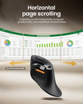 Horizontal scroll wheel on the ProtoArc EM11 Pro · ergoliv