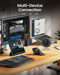 ProtoArc EM11 Pro connected to three devices · ergoliv