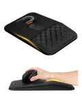 ProtoArc MP50 ergonomic mouse pad with wrist rest, black · ergoliv