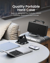 ProtoArc XKM01 hard case with keyboard, mouse and stand · ergoliv