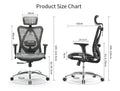 Scaun de birou ergonomic M57 full mesh · ergoliv