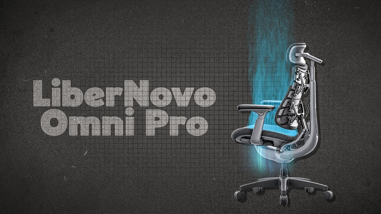 Scaunul ergonomic LiberNovo Omni Pro, prezentat în videoclip